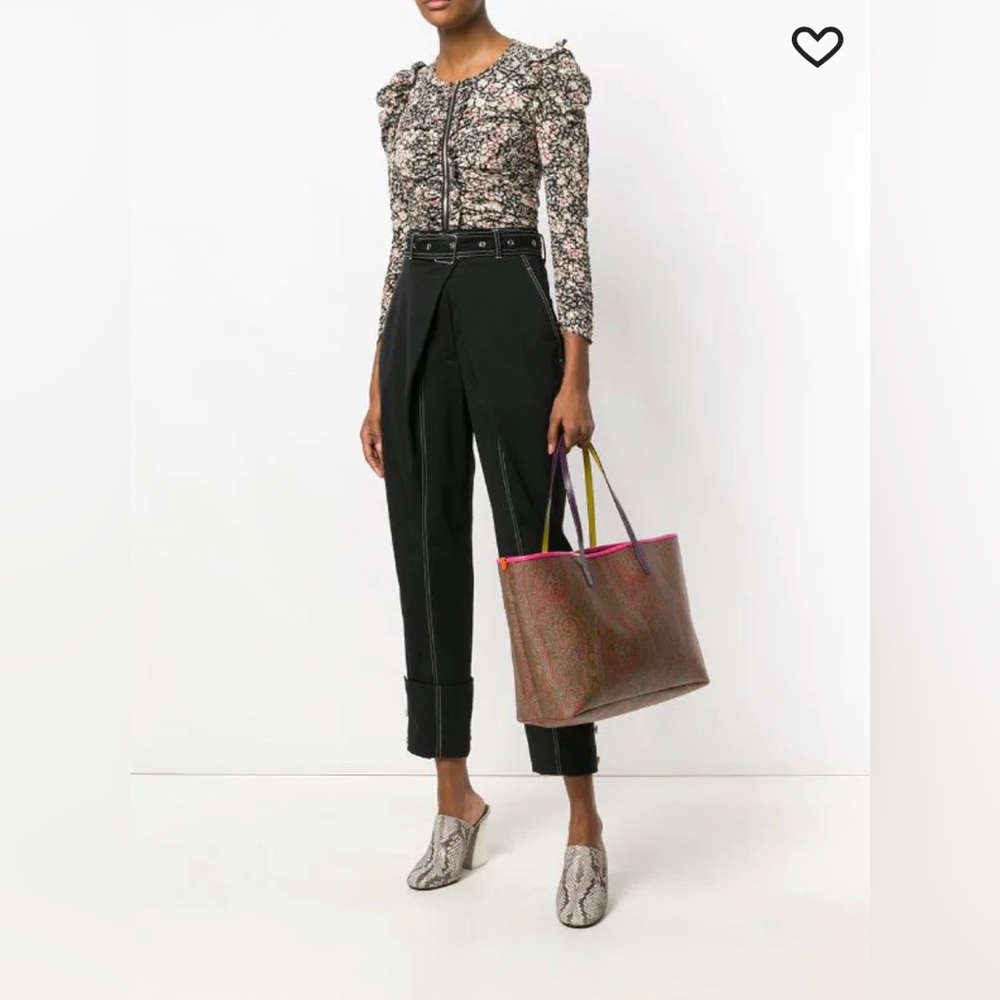 ETRO
paisley print tote bag